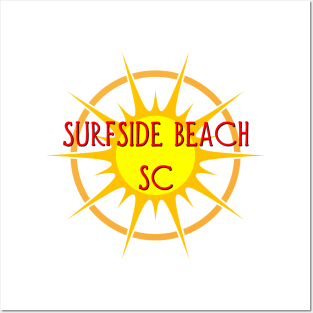 Surfside Beach, South Carolina Posters and Art